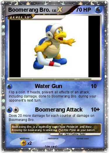 Pokemon Boomerang Bro.