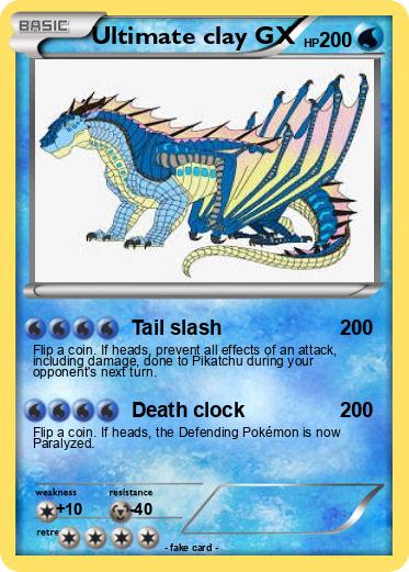 Pokemon Ultimate clay GX