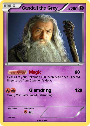 Pokemon Gandalf the Grey