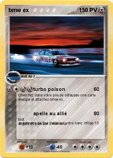 Pokemon bmw ex