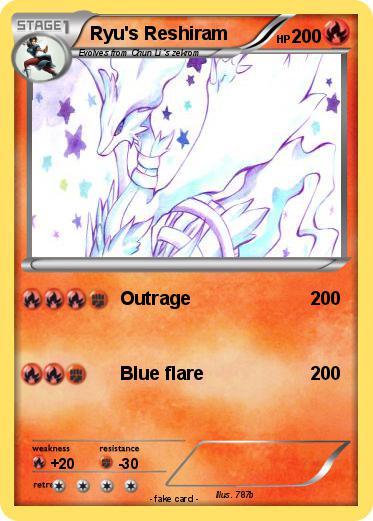 Pokemon Ryu's Reshiram