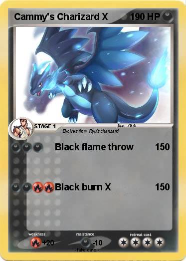 Pokemon Cammy's Charizard X