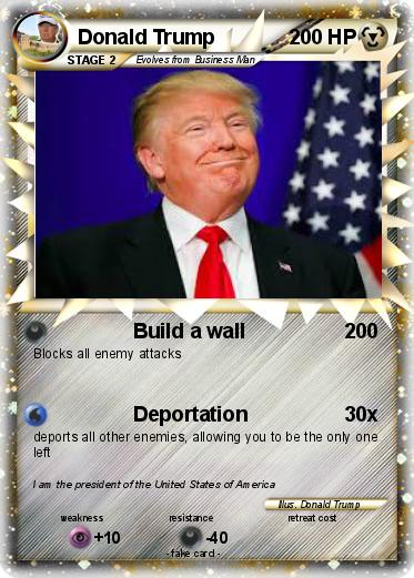 Pokemon Donald Trump