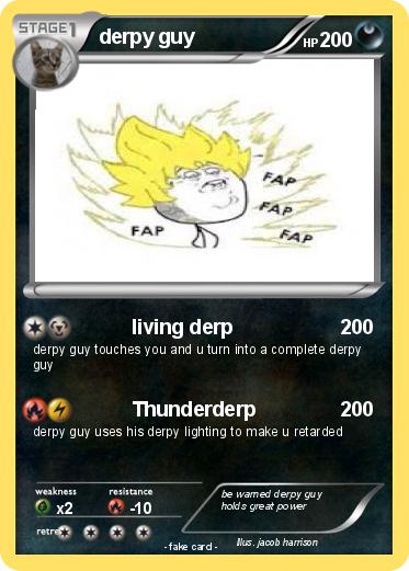 Pokemon derpy guy