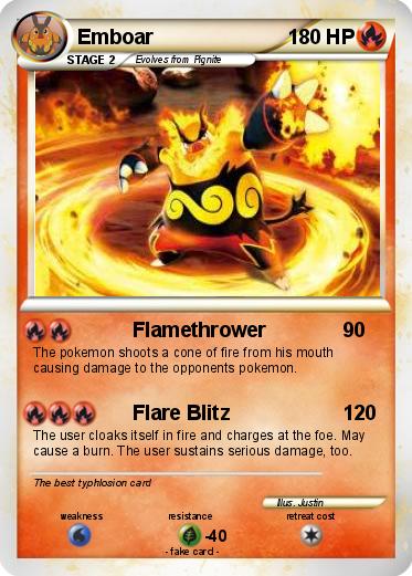 Pokemon Emboar