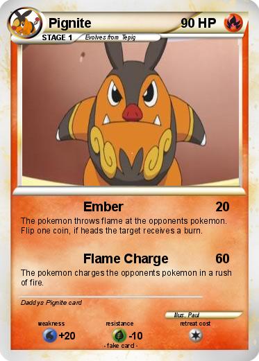 Pokemon Pignite