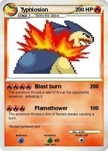 Pokemon Typhlosion