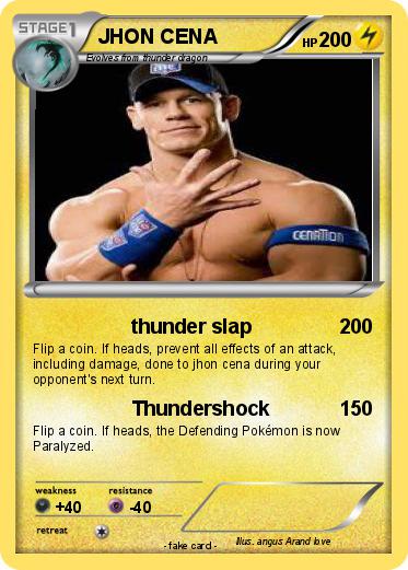 Pokemon JHON CENA