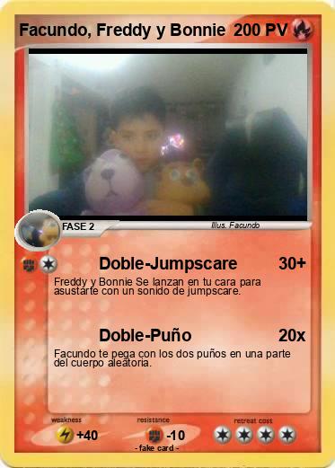 Pokemon Facundo, Freddy y Bonnie
