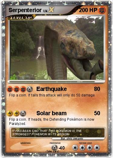 Pokemon Serpenterior