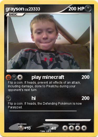 Pokemon grayson