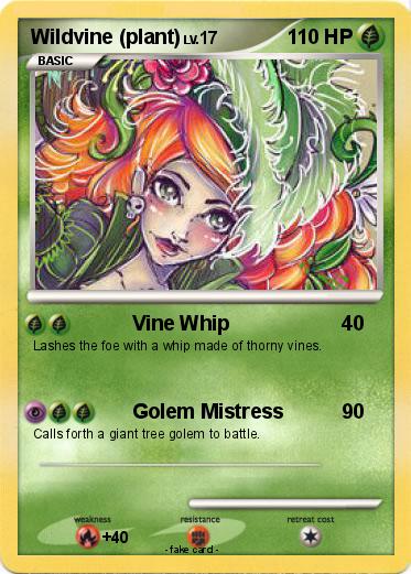 Pokemon Wildvine (plant)