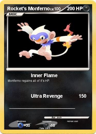 Pokemon Rocket's Monferno