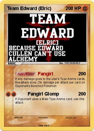 Pokemon Team Edward (Elric)