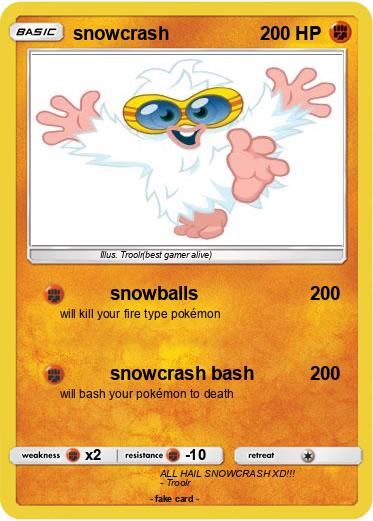 Pokemon snowcrash