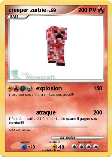 Pokemon creeper zarbie