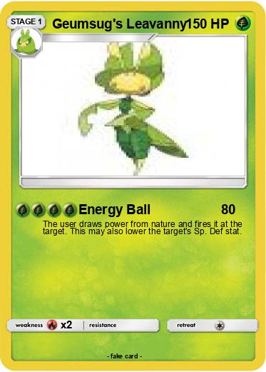 Pokemon Geumsug's Leavanny