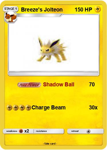 Pokemon Breeze's Jolteon