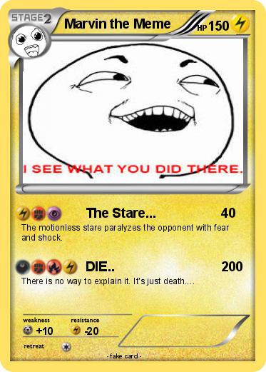 Pokemon Marvin the Meme