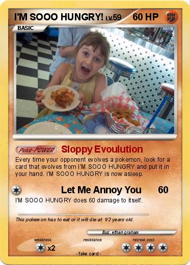 Pokemon I'M SOOO HUNGRY!