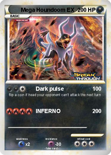 Pokemon Mega Houndoom EX