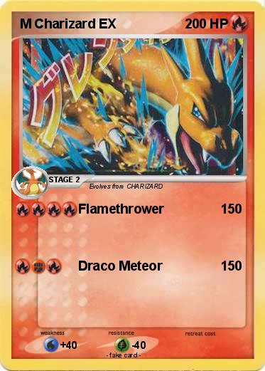 Pokemon M Charizard EX
