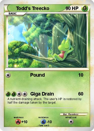 Pokemon Todd's Treecko