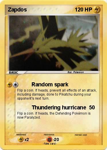 Pokemon Zapdos