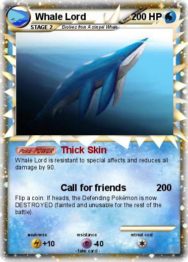 Pokemon Whale Lord