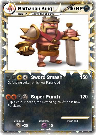Pokemon Barbarian King