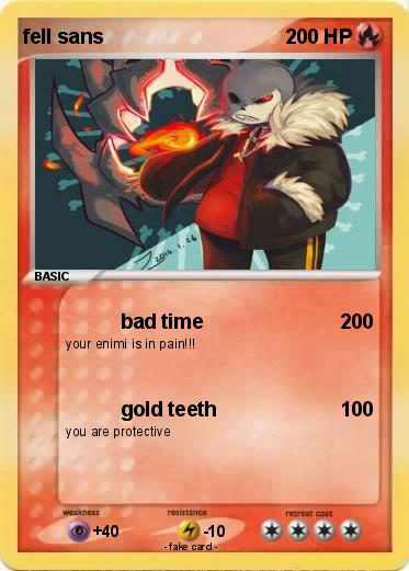 Pokemon fell sans