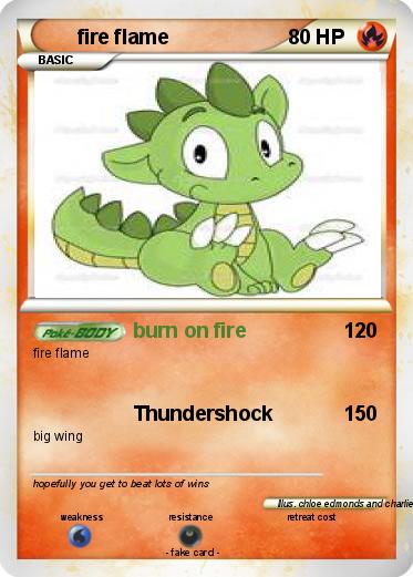 Pokemon fire flame