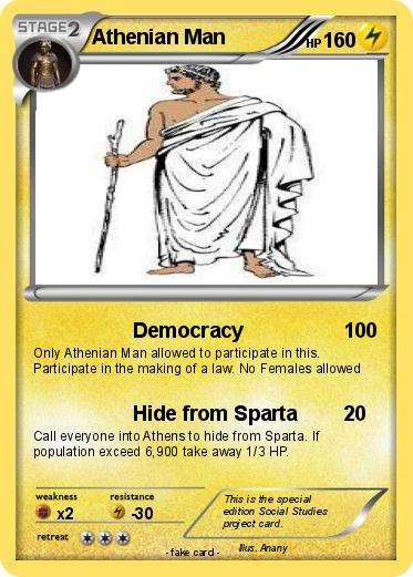 Pokemon Athenian Man