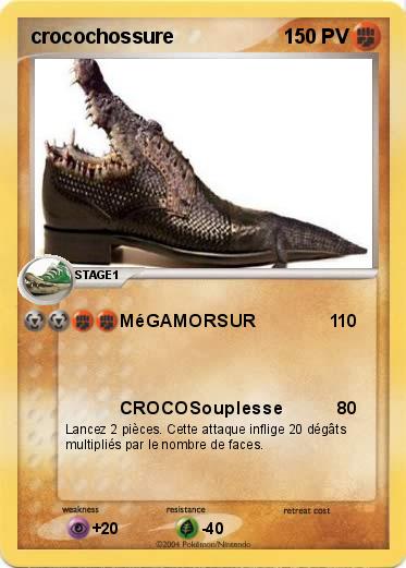 Pokemon crocochossure