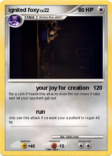 Pokemon ignited foxy