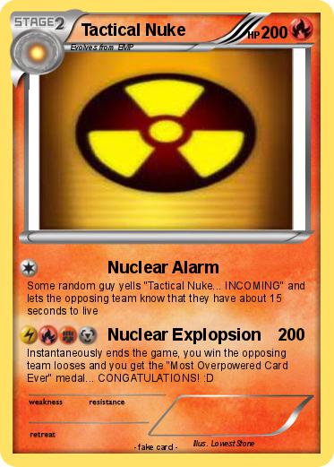 Pokemon Tactical Nuke