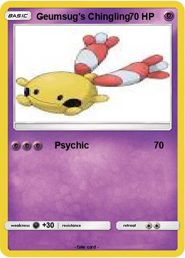 Pokemon Geumsug's Chingling