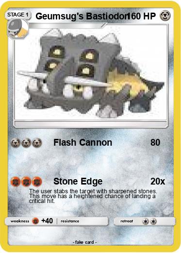 Pokemon Geumsug's Bastiodon