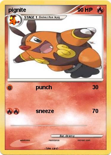 Pokemon pignite