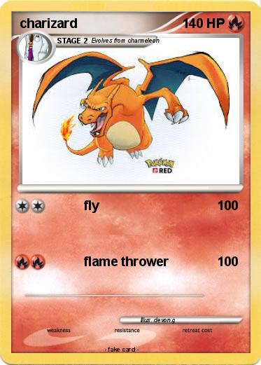 Pokemon charizard