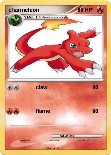 Pokemon charmeleon