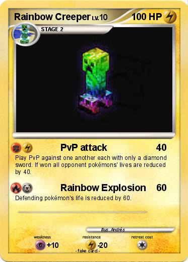 Pokemon Rainbow Creeper