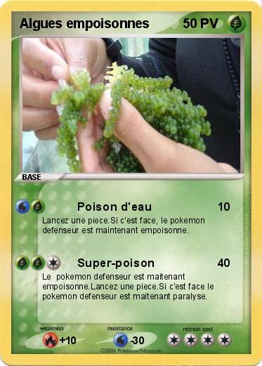 Pokemon Algues empoisonnes