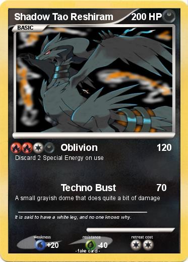 Pokemon Shadow Tao Reshiram