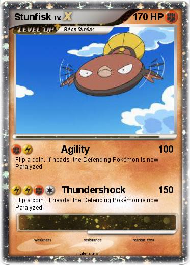 Pokemon Stunfisk