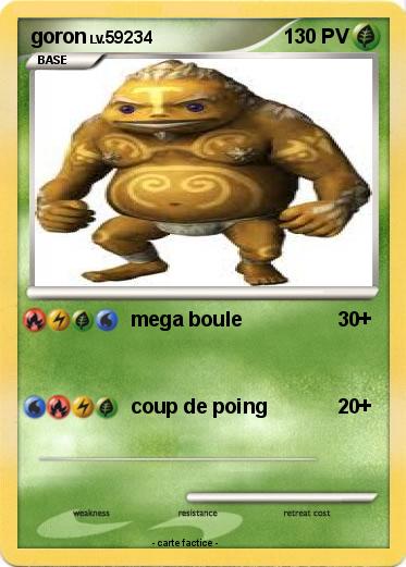 Pokemon goron