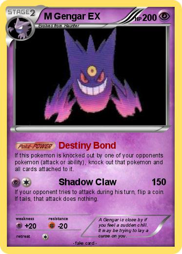 Pokemon M Gengar EX
