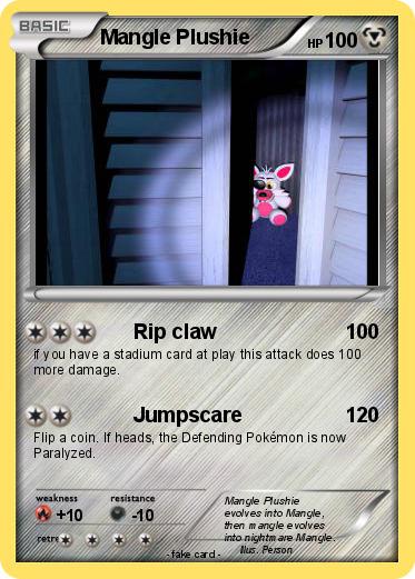 Pokemon Mangle Plushie