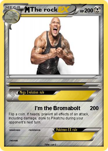 Pokemon The rock