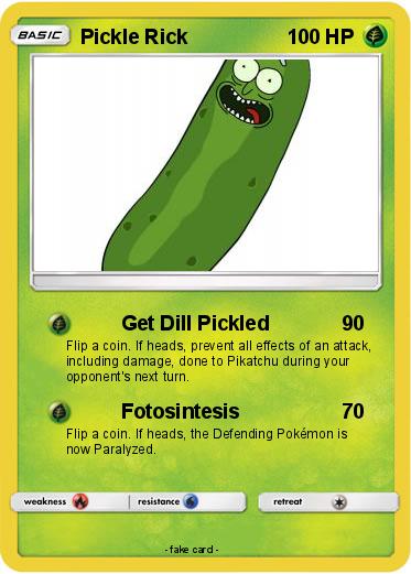 Pokemon Pickle Rick